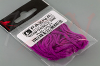Fasna Worm Chenille 3mm Fluo Violet