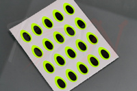 Pacchiarini Predator Eyes 10mm - Yellow Fluo