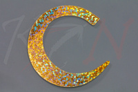 Ogony Pacchiarini Wiggle Tails XL - Holograficzne złote