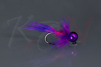 Micro Jig Furry Bean Purple Galaxy UV - MJW28 #12