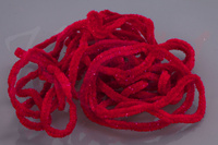 Semperfli Sparkle Worm Chenille 3mm Red