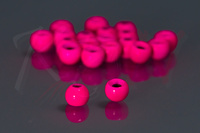 Brass Beads Fluo Pink