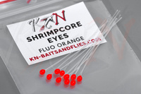 Oczy KN ShrimpCore Eyes Fluo pomarańczowe