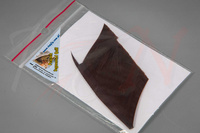 Federn Top Fly Peacock Segmented Quill Brown