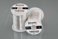 Veevus French Tinsel FT3L Silver