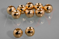 Regular Tungsten Round Beads Gold