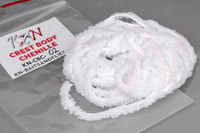 KN Fly Crest Body Chenille - White CBC-02
