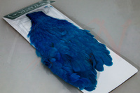 Ewing Hen Cape dyed King Fisher Blue
