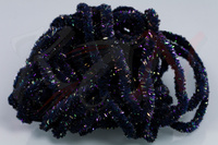 Hareline UV Galaxy Mop Chenille Black
