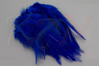 Hareline Strung Chinese Saddle Hackle 5-7 Inch Royal Blue #321