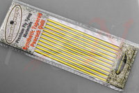 Syntetyczny Quill Hemingway's Synthetic Tapered Peacock Quill Yellow