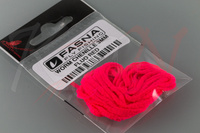 Fasna Worm Chenille 3mm Fluo Red