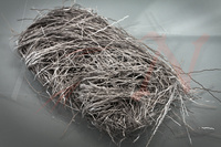 Hareline Ripple Ice Fiber - Gray Minnow