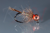 Trout Jig nymph - tungsten copper bead - NJ26 #12