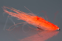 Fluo orange shrimp Sea trout fly - MTM18