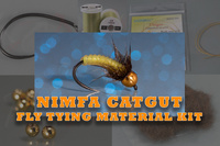 Fliegenbindematerial-Set zum für Catgut Nymphe