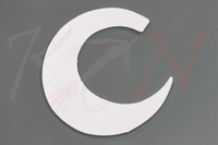 Ogony Pacchiarini Wiggle Tails XXL - Perłowe