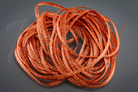 Hareline Mini Flat Fly Braid - Copper Melon