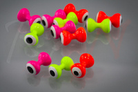 Hareline Large Double Pupil Lead Eyes