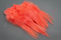 Hareline Strung Chinese Saddle Hackle 5-7 Inch Shrimp #341