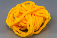 Hareline UV Galaxy Mop Chenille Sunshine Orange