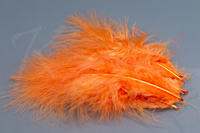 Marabou feathers - Orange