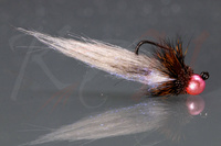 Silver Jig Streamer for trout - STJ04 #6