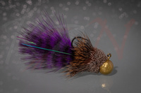 Trout Jig Gizzly Muddler Purple - MJ69-28 #1