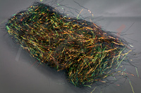 Hareline Ripple Ice Fiber - Peacock