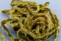 Hareline Woolly Bugger Tinsel Core UV Rayon Chenille Olive Brown