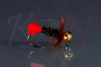 Red Tag Jig Nymph - MJW10 #14