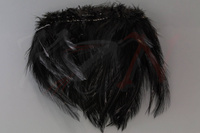 Federn Hareline Saltwater Neck Hackle Black