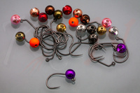 Haczyki jigowe #10 z główkami wolframowymi 5.5mm, 1.41g, 20 + 20 szt.