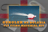 Zestaw materiałów do zrobienia muchy Gurgler na bolenia, sandacza