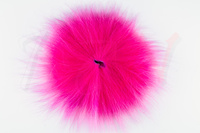 Ogon lisa polarnego Arctic Fox Tail - Fluo Pink