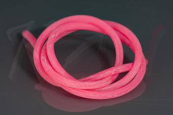 Miękka rurka PVC 3.2 mm - pink glow in dark