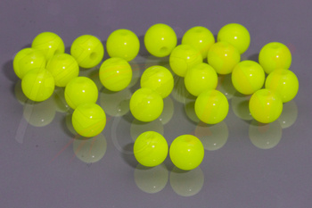 Sybai Articulation Beads 6mm Fluo Yellow UVR